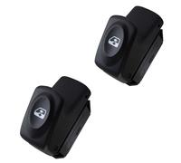 Partsline (Lot de 2) Bouton de Lève-Vitre Électrique Avant Gauche et Droit compatible avec Clio II, Kangoo, Mégane I - 7700421118 7700421120
