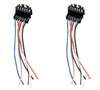 Partsline (Lot de 2) Kit Réparation Connectique de Faisceau Électrique pour Platine de Feu Arrière Gauche et Droit compatible avec Clio 2, Espace 3, Kangoo 1, Scénic 1, Logan