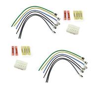 PARTSLINE - (lot de 2) Kit réparation Faisceau Fiche Electrique porte ampoules Lampes Platine feux feu arrière GAUCHE DROIT compatible pour JUMPER BOXER DUCATO Doblo Musa Punto Idea Ypsilon