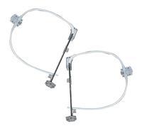 Partsline (Lot de 2) Mécanisme de Lève Vitre Manuel Arrière Gauche ET Arrière Droit compatible avec SUPER 5 de 1984 à 1996 5 Portes - 7700774977 7700774978