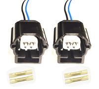 Partsline (Lot de 2 Réparation Faisceau Feux de Plaque Immatriculation compatible pour Clio 3 Kangoo Master Laguna Megane 2/3 Trafic Twingo - 265108474R 8200480127