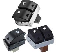 Partsline (Lot de 3) Bouton de Lève-Vitre Électrique Avant Gauche et Avant Droit compatible avec Cordoba, Ibiza III (2002-2009), Fox (2005-2011) - 5Z0959856 6Q0959858A