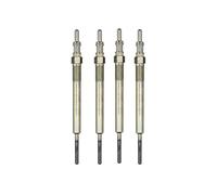 Partsline (Lot de 4) Bougie de préchauffage 1.3 diesel compatible avec Mito, Aveo, Nemo, 500, Doblo, Fiorino, Idea, Linea, Panda, Punto, Musa, Astra J, Corsa D - 55210051 55564219