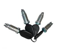 Partsline Lot de 4 Serrures de Porte compatible avec Jumper Ducato Boxer | De 2002 à 2006. Avant gauche/droite, latérale droite et arrière battante, avec 4 clés.