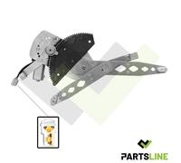 Partsline Mécanisme de Lève Vitre Électrique AVEC Moteur Avant Gauche pour TWINGO I de 1993 à 2007 - 7700830596 8200051779