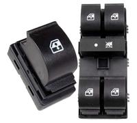 Partsline Platine Avant Gauche avec Bouton Avant Droit de Lève-vitre Électrique compatible avec Fiat Linea (2007-) - Réf 735442332 735156750