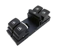 Partsline Platine Bouton de Lève Vitre Avant Gauche Côté Conducteur compatible avec ALTEA IBIZA IV LEON TOLEDO III GOLF V VI JETTA III IV POLO V - 5K4959857 5ND959857 1K4959857B