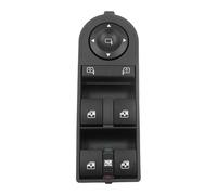 Partsline Platine Bouton de Lève-vitre Électrique Avant Gauche (côté conducteur) compatible avec OPEL Astra H et Zafira B - Réf 13228877 13215153