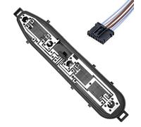 Partsline Platine de Porte Ampoule de Feu Arrière Droite (côté passager) avec Connectique compatible avec Berlingo et Partner (2012-) - 9677205080 1606248780