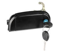 Partsline Poignée de Porte Avant Gauche compatible avec Transporter T4 | Avec barillet et 2 clés. Réf. équivalentes : 701837205, 701837205A