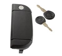 Partsline Poignée de Porte Battante compatible avec Transporter IV T4 | Arrière droite (côté passager), avec barillet et 2 clés. Réf. équivalentes : 701827561, 701827561A