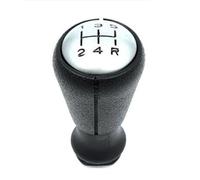Partsline Pommeau Levier Sélecteur Gris Mat Commande Changement 5 Vitesses Boite Transmission Manuelle compatible pour 106 phase 2, 206, 306, 406, 605, XSARA - 2403X9