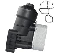 Partsline Refroidisseur d'huile compatible avec Audi A1 à A6 Altea, Beetle, Caddy III, Crafter, Golf VI, Octavia II, Passat B7, Transporter équivalent à 03L115389B, 03L115389H