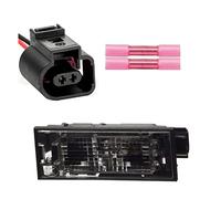 Partsline - Réparation Faisceau Connecteur Cablage Cable fils Electrique + Feux de Plaque Immatriculation Feu Arriere compatible pour CLIO 3 IV MEGANE 2 III KANGOO LAGUNA MASTER TRAFIC KADJAR KOLEOS