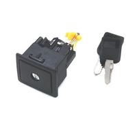 Partsline Serrure de coffre avec clés compatible avec Clio I (1990-1998), Espace II (1991-1996), R19 (1988-1995) équivalent à 7700805669, 7701035288