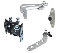 Partsline Set de 3 Galets de Guidage AVEC Butée de Centrage pour la Porte Coulissante Latérale Droite compatible avec JUMPER BOXER et DUCATO à partir de 2006 9033V3 1344234080