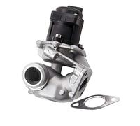 Partsline Soupape Vanne EGR compatible avec Berlingo, C2, C3, C4, C5, Jumpy, Scudo, C-Max, Fiesta, Focus, 206, 207, 3008, 307, 308, 407, Expert, Partner 1,6L 1,6 HDI JTD DDiS - 1618NR 9649358780