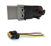 Partsline Temic avec connectique pour réparation du faisceau électrique du lève vitre électrique compatible avec 206 207 308 C2 C3 I C3 PICASSO C4 I C4 PICASSO EXPERT TEPEE JUMPY II SCUDO