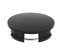 Partuto 1 Pc 57mm 2.24" Od - Cache-Moyeu De Roue De Voiture Universel Cache-Moyeu De Voiture Suv Camions Accessoires Automobiles Résistant Aux Rayures Antirouille Plastique Durable Noir