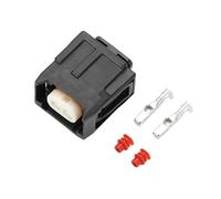Partuto 2 Connecteur De Buse D'Injecteur Diesel À 2 Broches - Connecteur De Borne De Fil Femelle De Voiture - Pour Toyota Plastique Noir - 1 Ensemble.