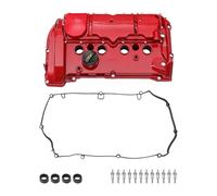 Partuto Cache-Culbuteurs De Moteur N°11127646552 Cache-Culbuteurs Avant Pour Mini Cooper 1.6L 2007-2015 En Alliage D'Aluminium Rouge Avec Joint Boulon De Bouchon D'Huile Valve Pcv