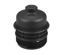 Partuto Cache De Couvercle De Boîtier De Filtre À Huile No.26350-3C701 - Pour Hyundai Palisade 2020-2023 Dohc En Plastique Noir - 1 Pièce