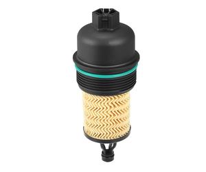 Partuto Cache De Couvercle De Boîtier De Filtre À Huile No.311401 - Couvercle De Boîtier De Filtre À Huile Pour Maserati Ghibli 2014-2019 En Plastique Noir Avec Filtre À Huile,1 Pièce