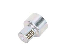 Partuto Écrou De Roue Antivol - Clé De Serrure Anti-vol Pour Roue De Voiture - Pour BMW Pour MINI COOPER Acier Allié Plaqué Zinc Ton Argenté - 1 Pc #069