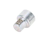Partuto Écrou De Verrouillage De Roue - Clé De Démontage D'Écrou De Vis Antivol De Voiture 064 - pour BMW pour Mini Cooper En Acier Allié Plaqué Zinc Ton Argent - 1 Pièce