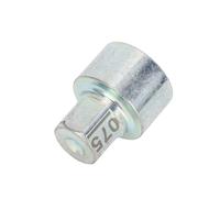 Partuto Écrou De Verrouillage De Roue - Clé De Déverrouillage D'Écrou De Vis Antivol De Voiture 075 - pour BMW pour Mini Cooper En Acier Allié Plaqué Zinc Ton Argent - 1 Pièce