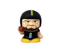 Party Animal NFL Squeezymates Squeezy Figurine Jumbo Couleurs de l'équipe 10,2 cm de haut (Pittsburgh Steelers- Aaron Rodgers)