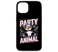 Party Animal Panda Tee Funny Cool Lunettes de Soleil Casquette Style rétro Coque pour iPhone 13