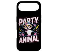 Party Animal Panda Tee Funny Cool Lunettes de Soleil Casquette Style rétro Coque pour iPhone Air