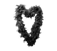 Party Boa Performance Scarf - 78 Inch Party Boa | Artificial Partys Scarf - Long Black Costume Accessory with Dramatic Movement for Dance, Cosplay, Stage Shows, Weddings, Birthdays and Celebrations