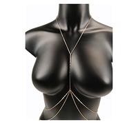 Party Body Chains Body Bielry Sexy Chest Chain Bikini Bikini Chains pour femmes Chaînes de taille de la mode Fashion Beach Simple Body Body For Women Body Jewelry