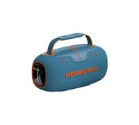 Party Box 150 - Enceinte sans fil Bluetooth. IPX5 Resiste aux eclaboussures autonomie 8 h fonction bass reflex - Bleu - Metal