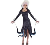 Party City Costume d'Ursula pour adulte - Costume d'Halloween du film La Petite Sirène 2023 (adulte 2-4)