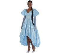 Party City TP011976M Costume de Cendrillon Reine de Cœur, Multicolore, M