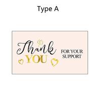 & Party Écriture Laisser Un Message Diy Cartes De Remerciement Cartes En Papier Merci Pour Le Soutien De Mon Entreprise Étiquettes Cadeaux