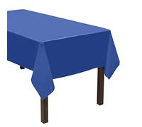 Party Essentials Heavy Duty Plastic Table Cover, 54 x 108, Royal Blue by