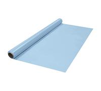 Party Essentials Rouleau de Table de Banquet en Plastique Disponible en 27 Couleurs, 101,6 cm x 30,5 m, Bleu Clair