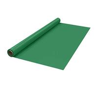 Party Essentials Rouleau de Table de Banquet en Plastique, Disponible en 27 Couleurs, 101,6 cm x 30,5 m, Vert Kelly