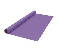 Party Essentials Rouleau de Table de Banquet en Plastique Robuste Disponible en 27 Couleurs, 101,6 cm x 350 m, Violet Royal