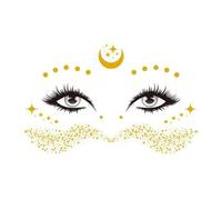 Party Face Stickers, Waterproof Face Decals, Colorful Accessories