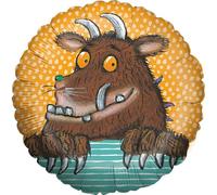 Party Factory Ballon en aluminium « Le Gruffalo », diamètre 45 cm, orange, motif de créature de la forêt, pour anniversaire