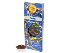 Party Factory Chupa Chups Lot de 10 bougies chauffe-plat parfumées au cola, durée de combustion de 4 heures, parfum agréable pour toute la famille