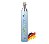 Party Factory Cylindre de soda universel de 60 litres pour toutes les machines à gazéifier courantes, 450 g de gaz carbonique, cylindre de CO2 pour SodaStream