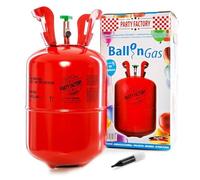 Party Factory Gaz hélium pour 30 ballons gonflables, bouteille de gaz hélium