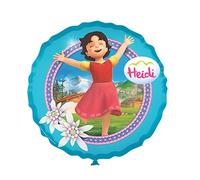 Party Factory Heidi Ballon en aluminium Bleu Ø 45 cm