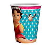 Party Factory Heidi Lot de 10 gobelets en carton colorés jetables 250 ml